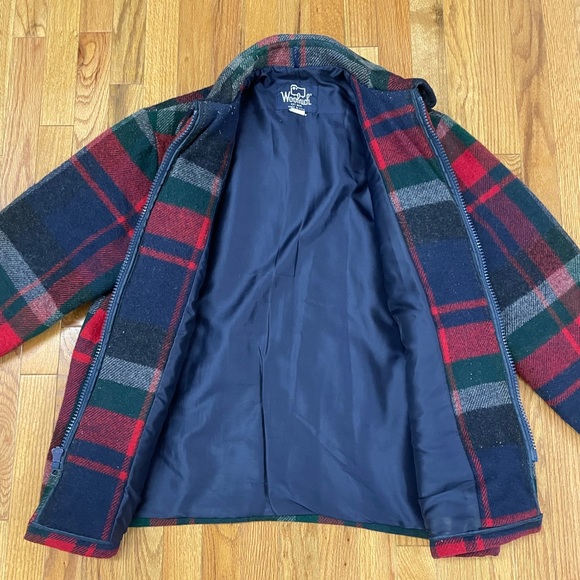 Woolrich Vintage 70-80s Wool Field Hunting Thick Plaid Jacket Size Large. - Picture 4 of 8